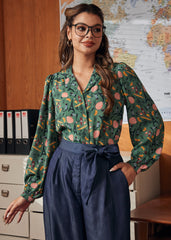 Call It a Classic Camp Collar Long Sleeve Shirt