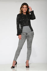 Black Brocade Jacket