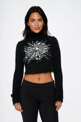 Black Spider Sweater