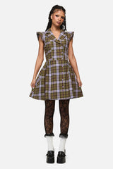 Apothecarius Goth Tartan Dress
