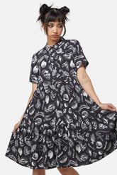 Body Fossils Printed Dress
