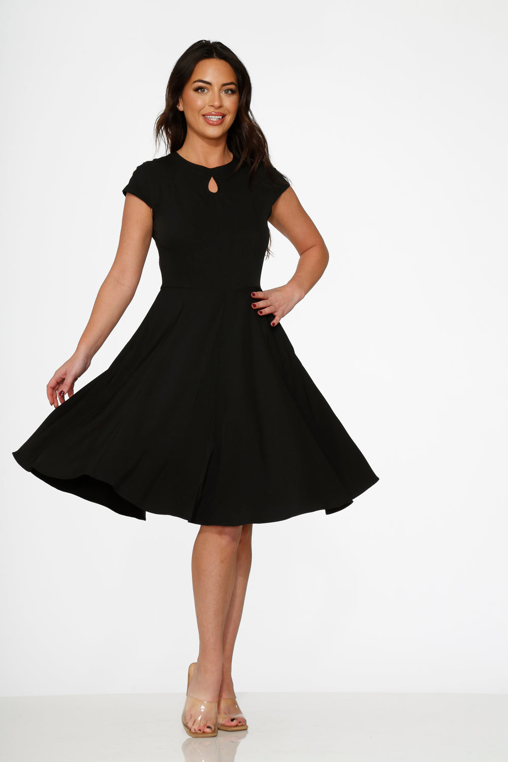 Black Swing Dress