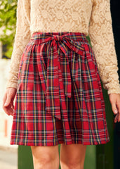 Charmed I'm Sure Bow Dirndl Skirt