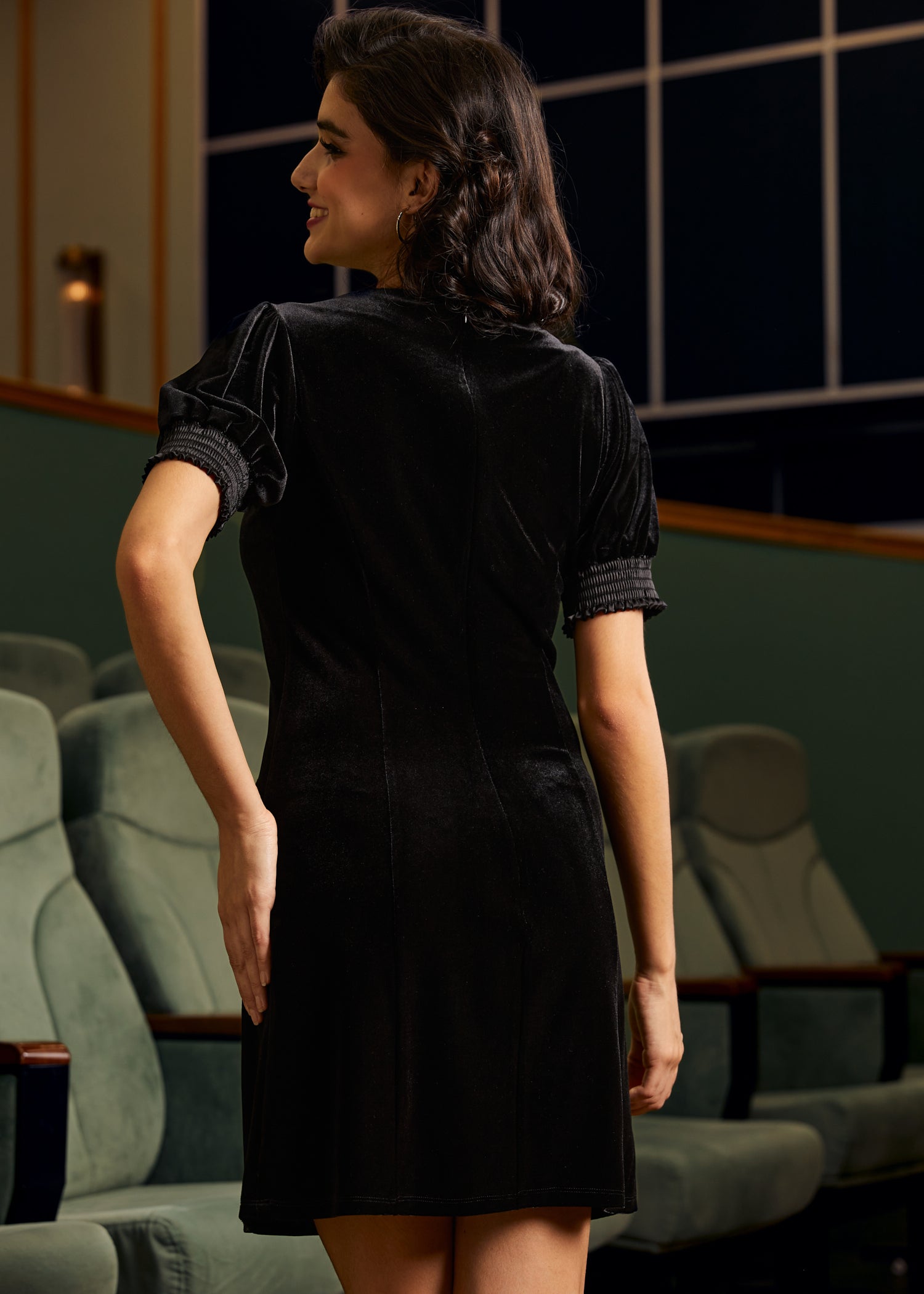 Charleston Charm Square Neck Dress