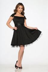 Black Swing Dress