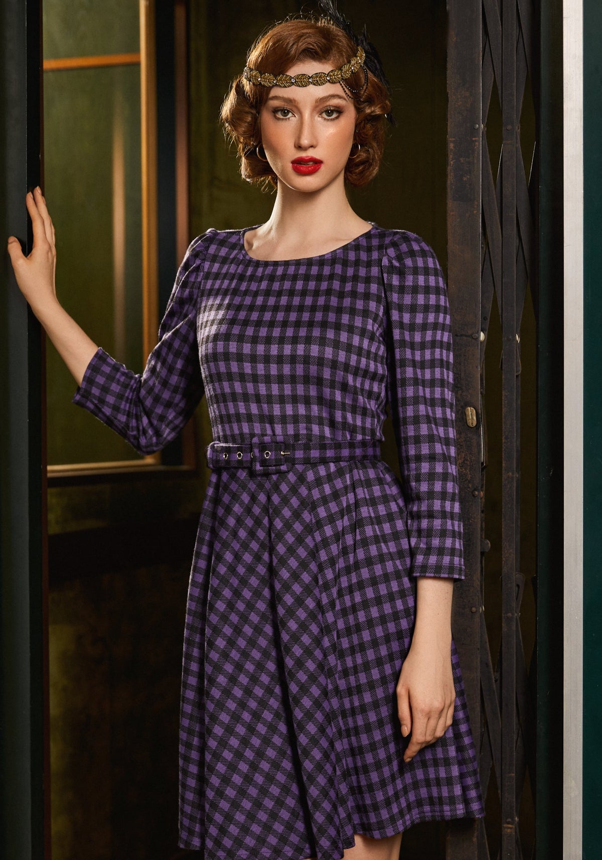 Check, Please! Fit & Flare Dress