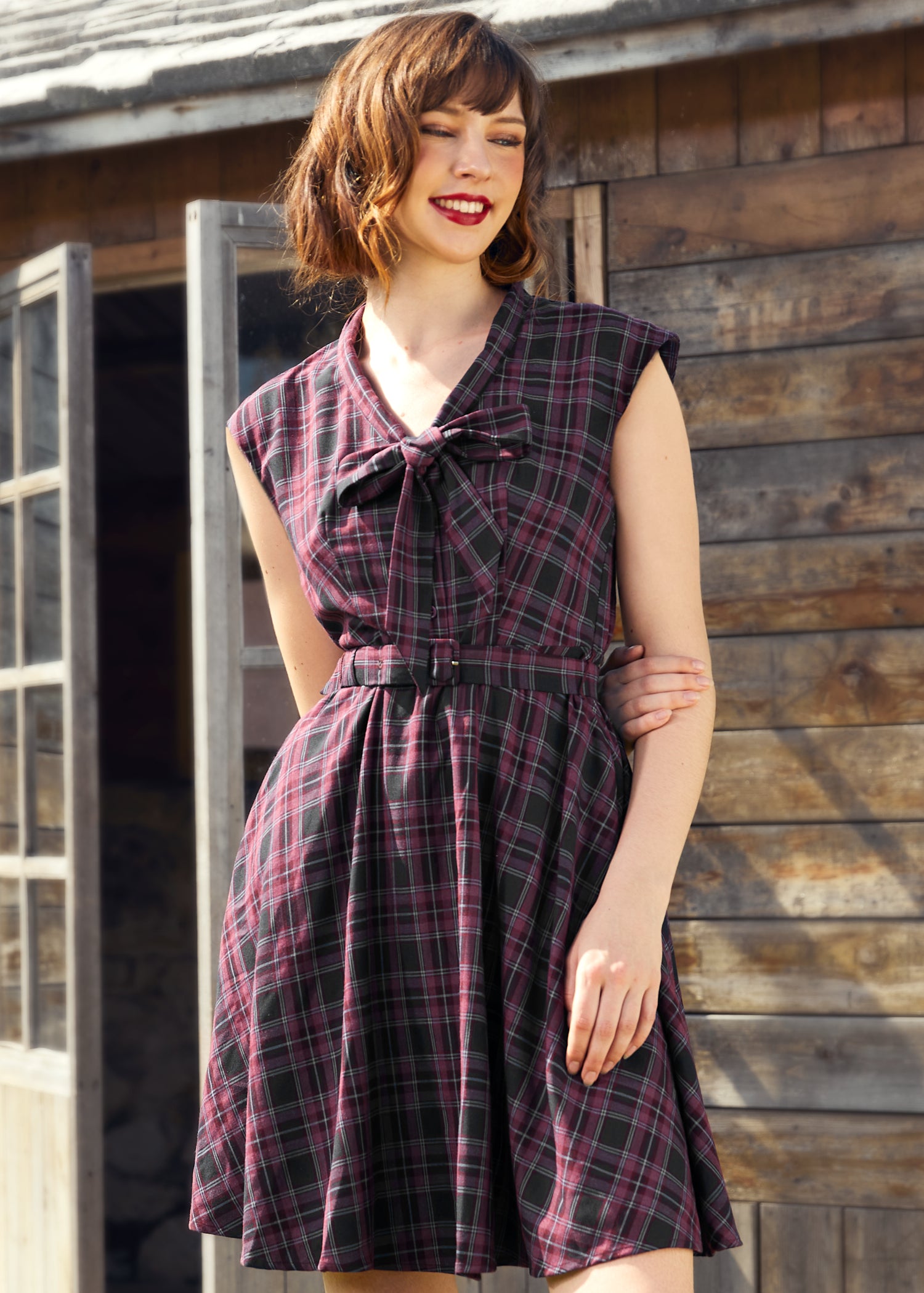 Checkmate Charm Dress