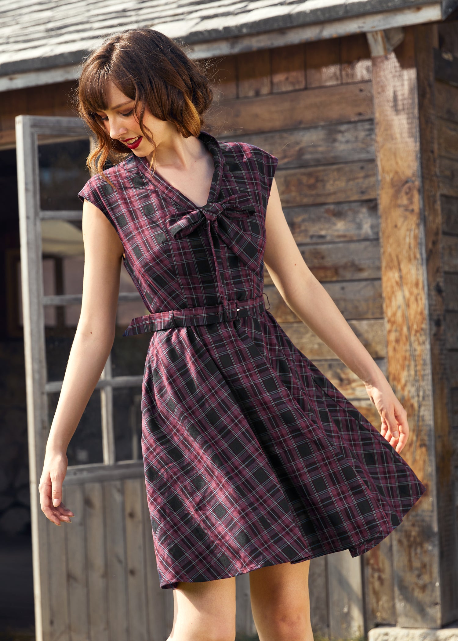 Checkmate Charm Dress