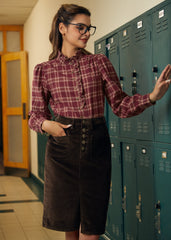 Check the Frills Blouse