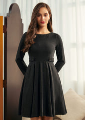 After Dark Fit & Flare Dress