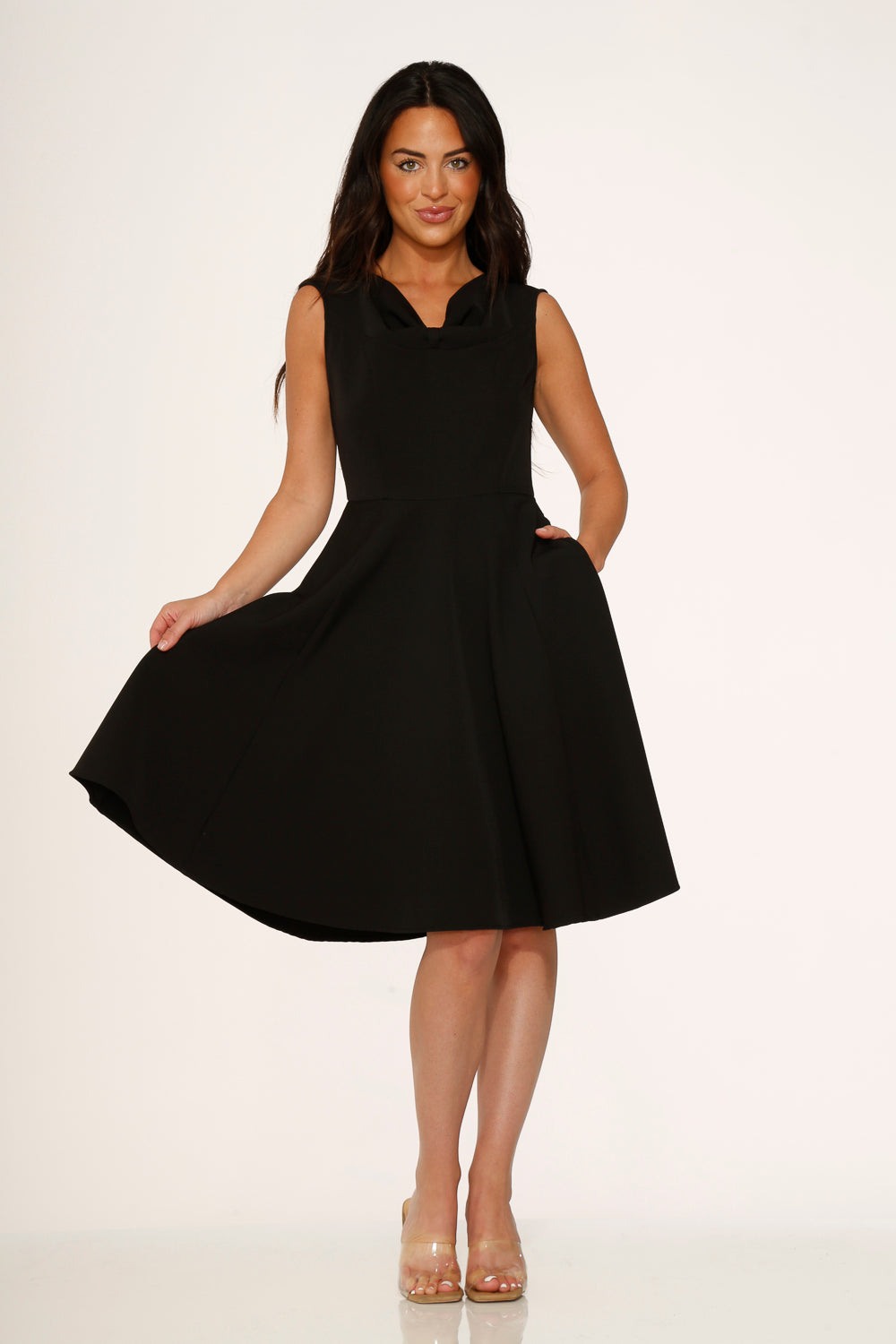 Black Swing Dress