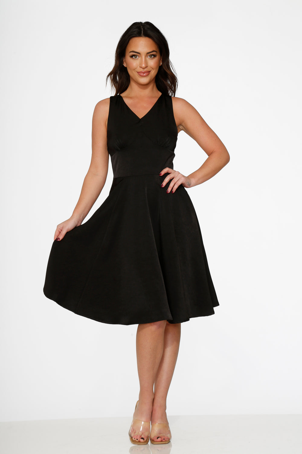 Black Swing Dress
