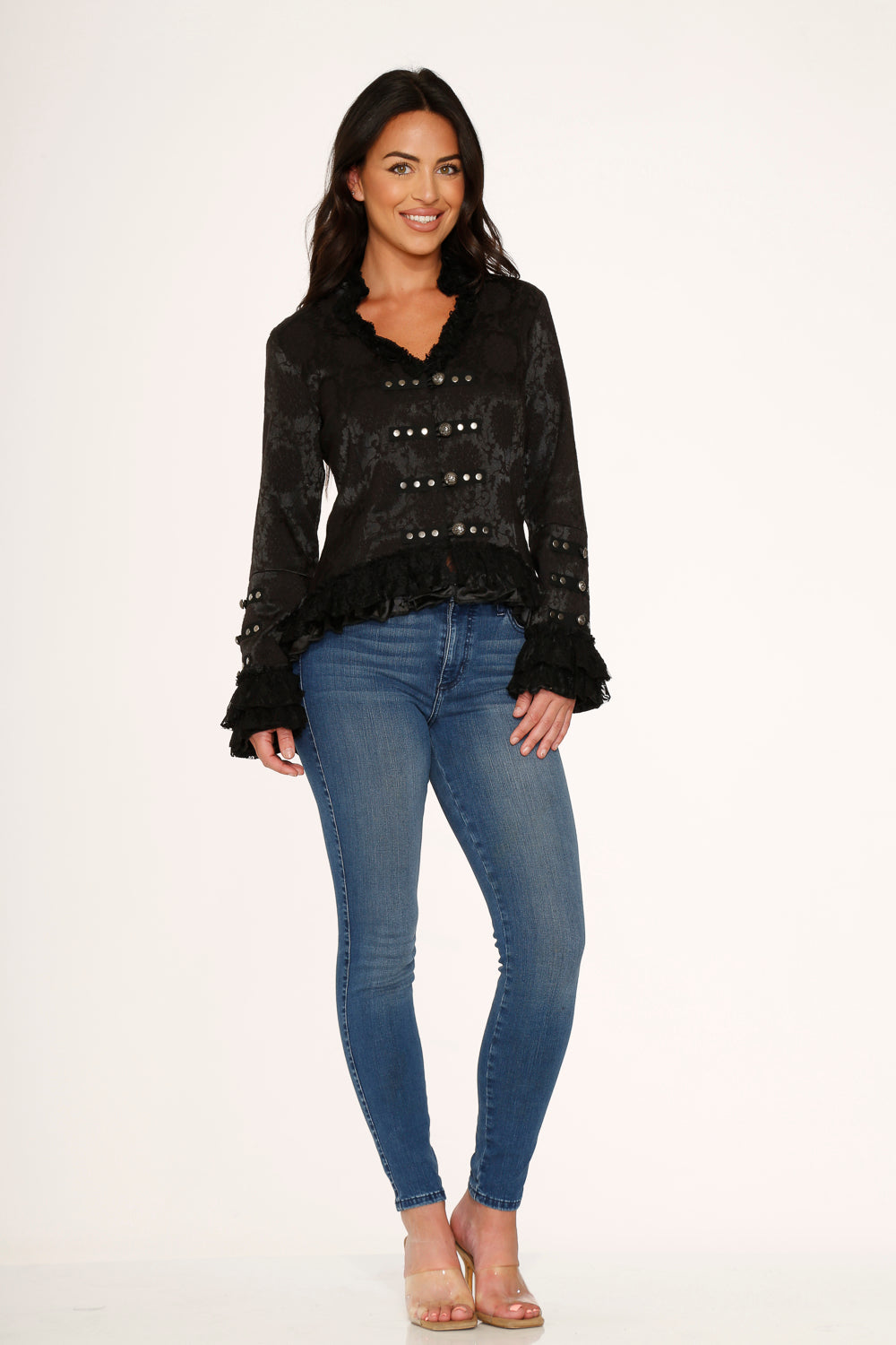 Black Victorian Tailed Jacket