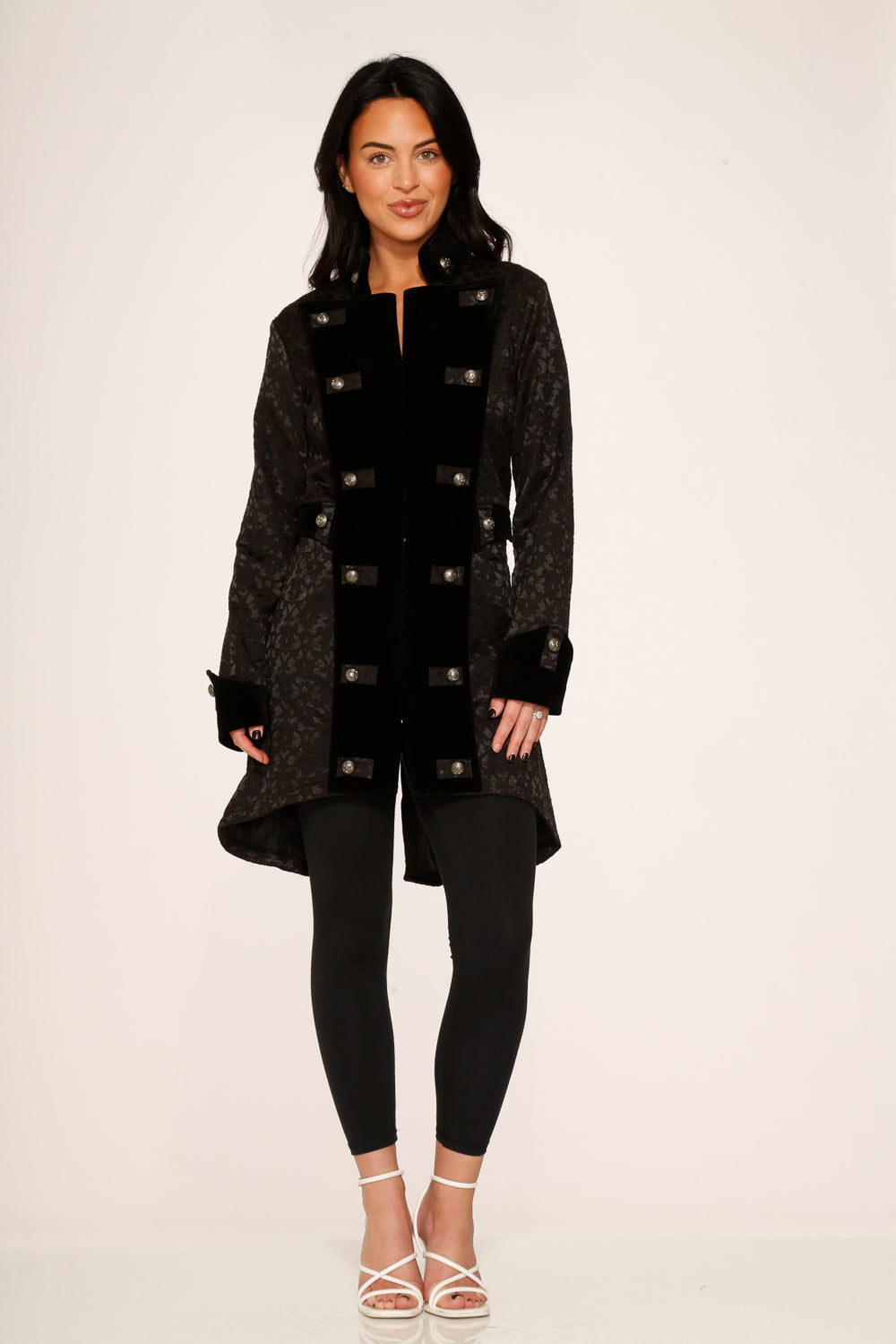Black Pirate Women's Coat