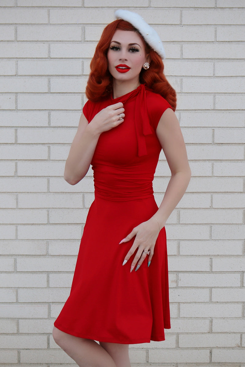 Bombshell Dress in Red