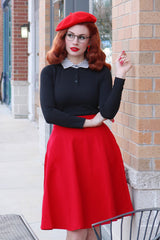 Charlotte Skirt in Red