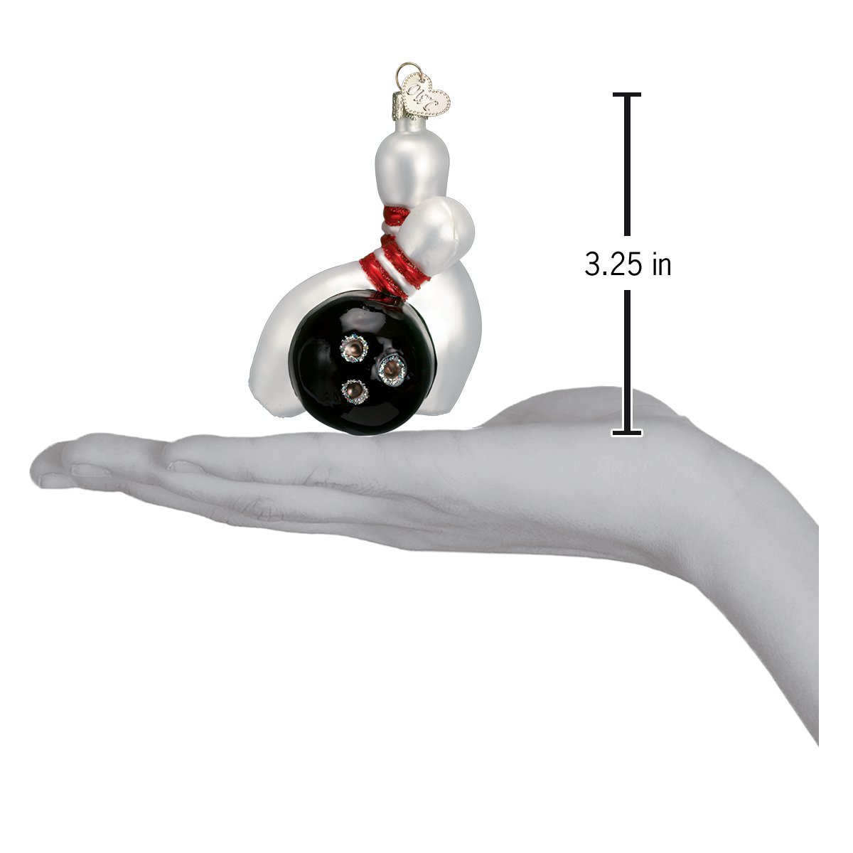 Bowling Ball & Pins Ornament