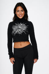 Black Spider Sweater