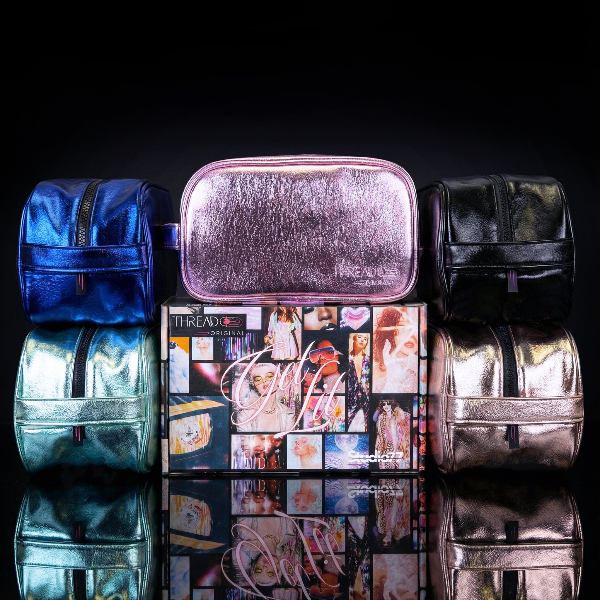 Aurora Get Lit Light Up Makeup Bag - Mint