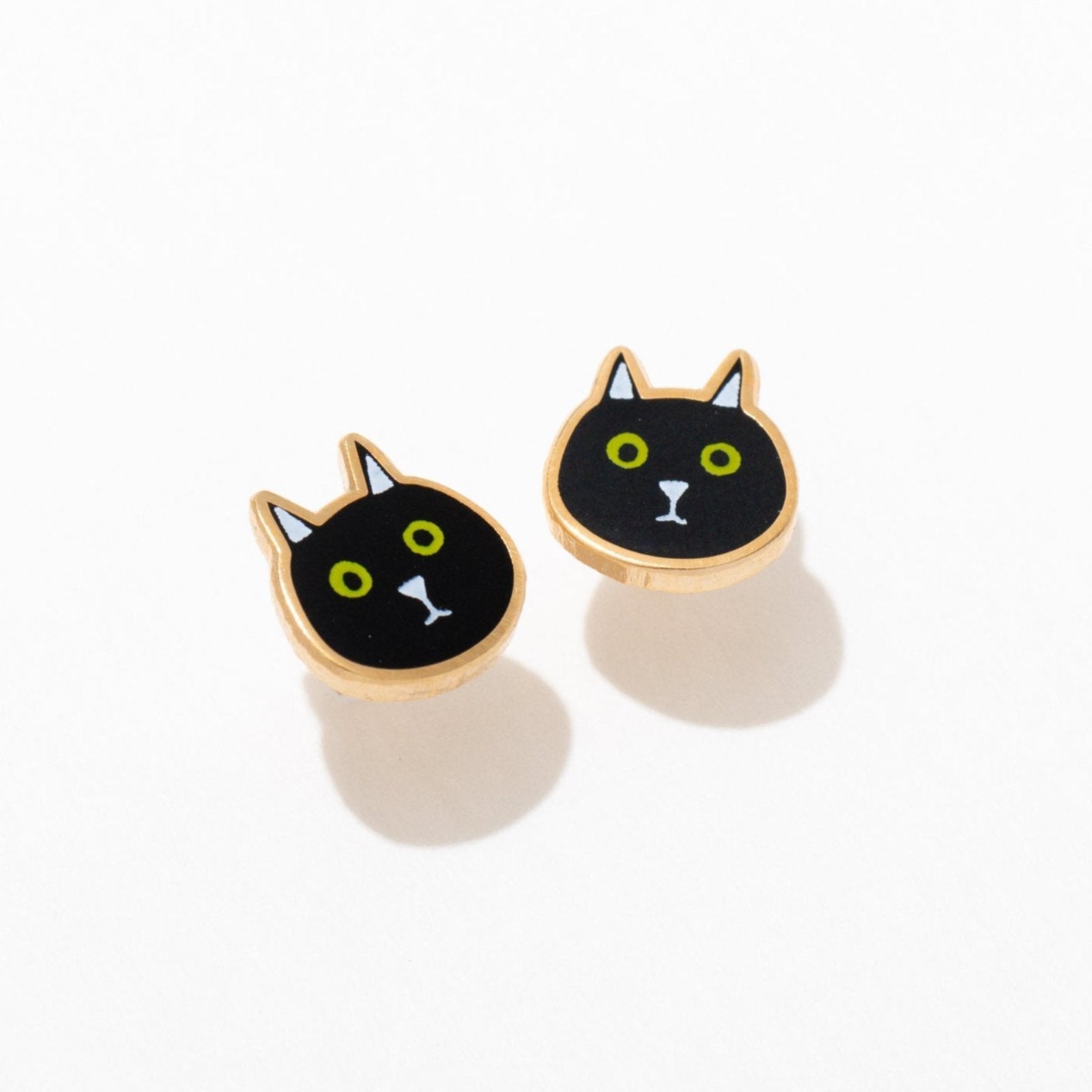 Cat Stud Earrings