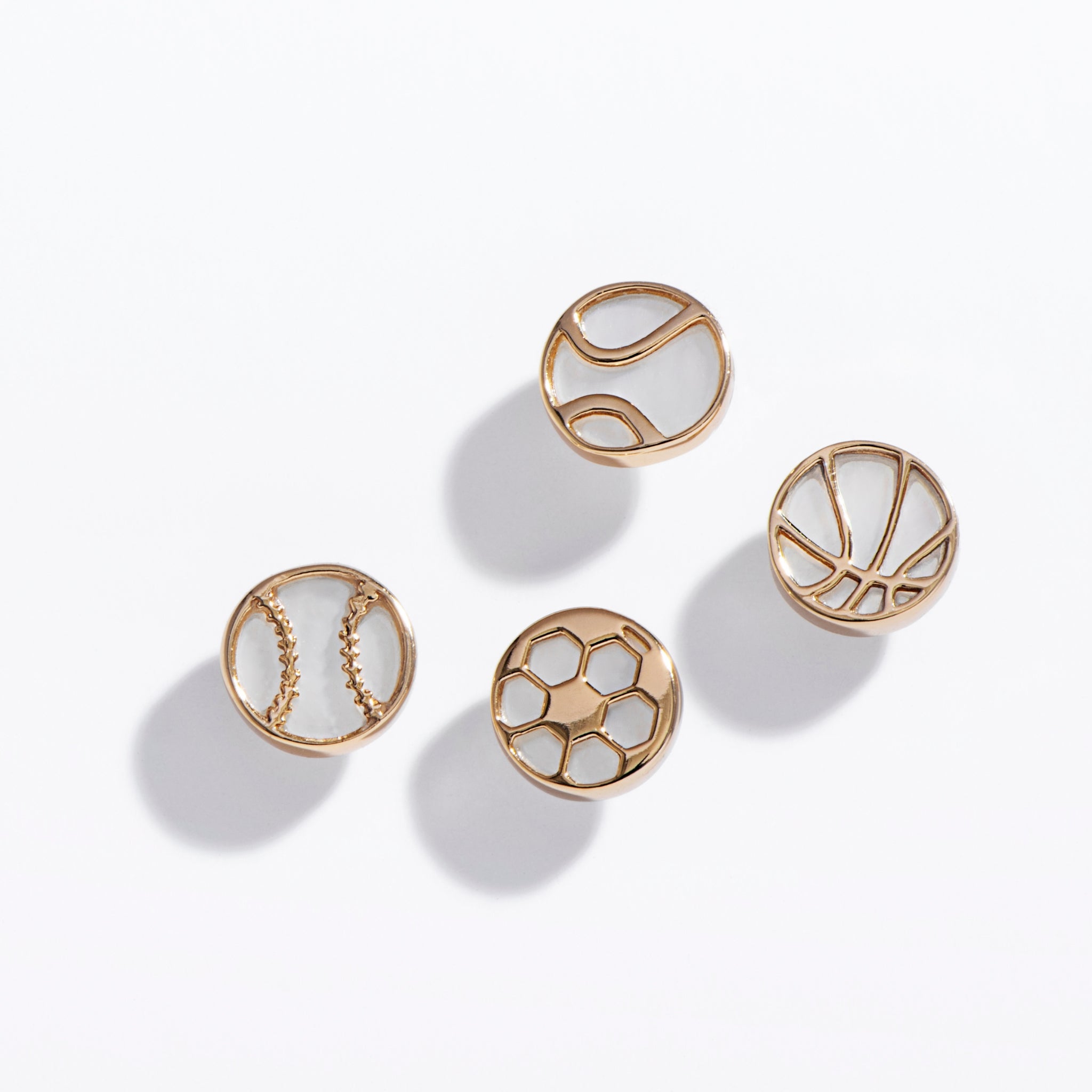 Basketball Stud Earrings