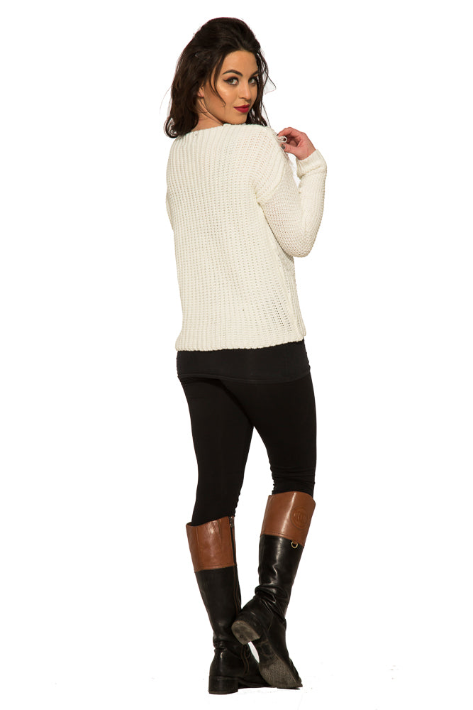 Angel Holm Fringe Sweater