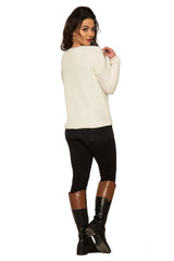 Angel Holm Fringe Sweater