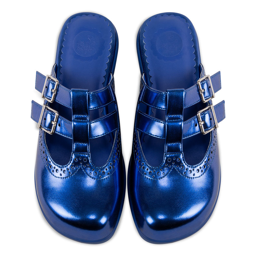 Chocolaticas® Chrome Crush Blue Women's Clog