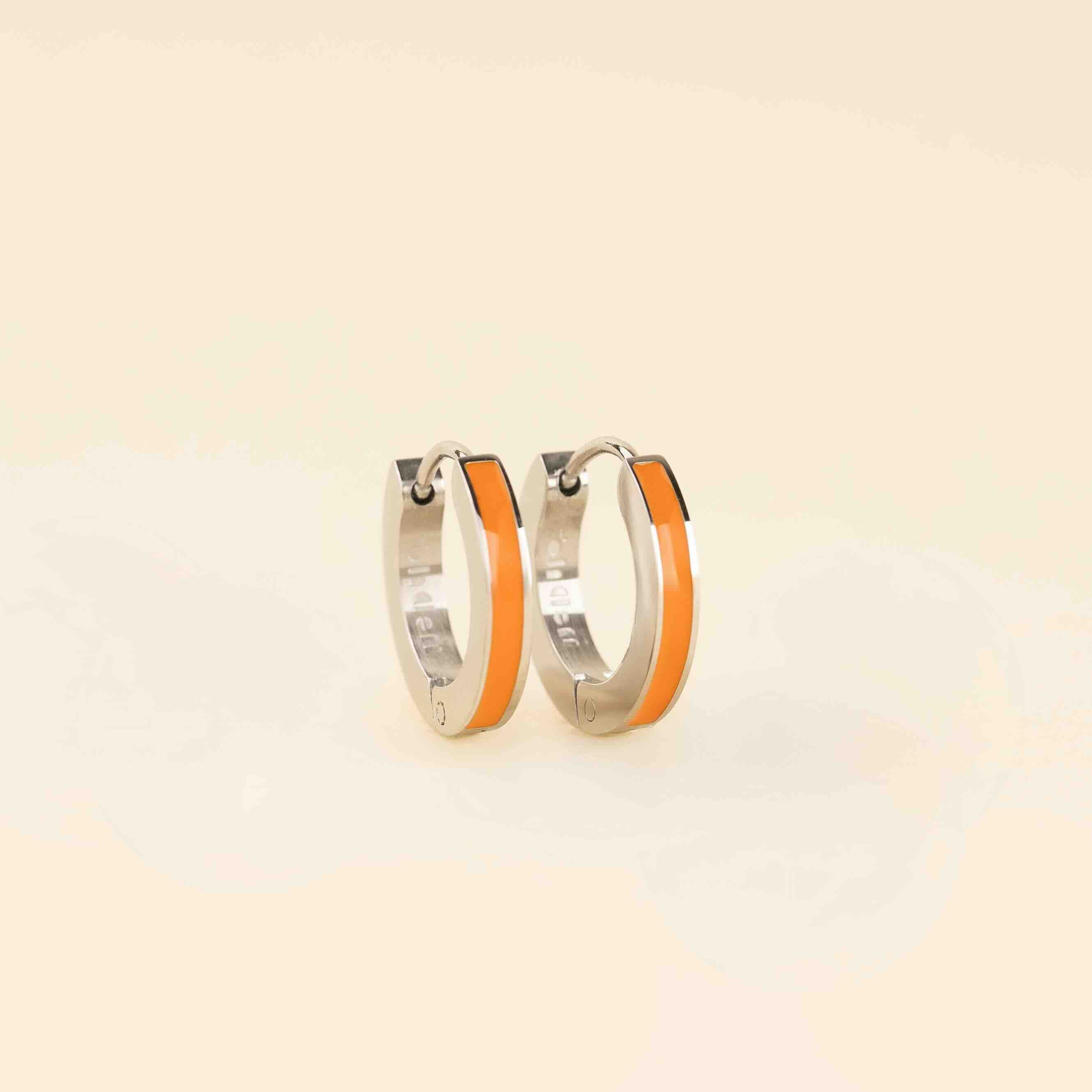 Color Huggie Hoop Earrings