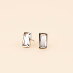 April Birthstone Stud Earrings