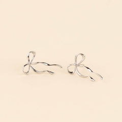 Dainty Bow Stud Earrings