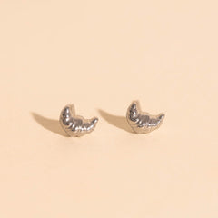 Croissant Stud Earrings
