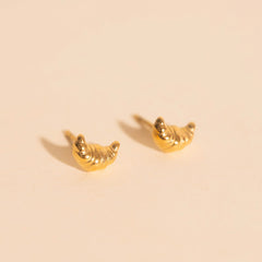 Croissant Stud Earrings