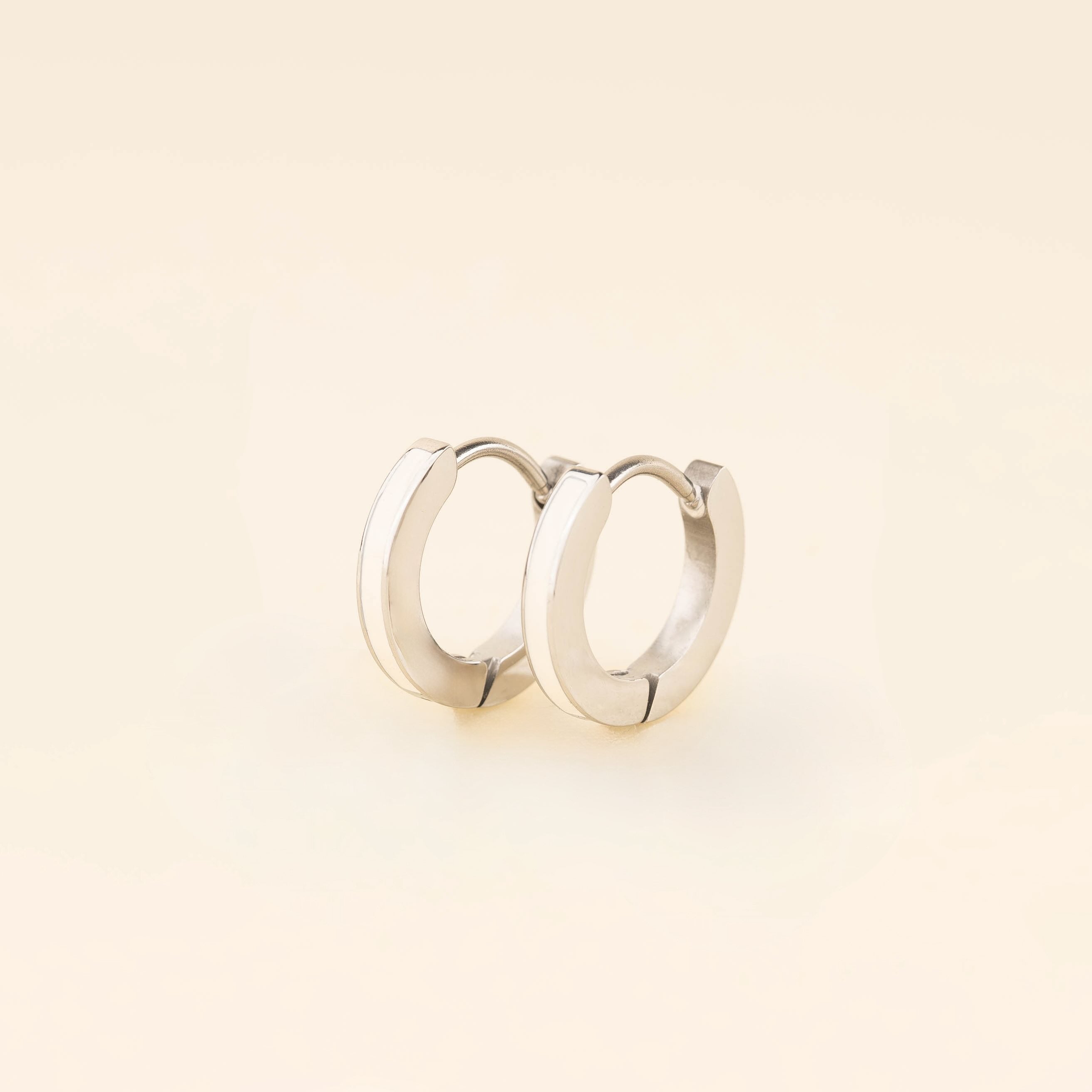 Color Huggie Hoop Earrings