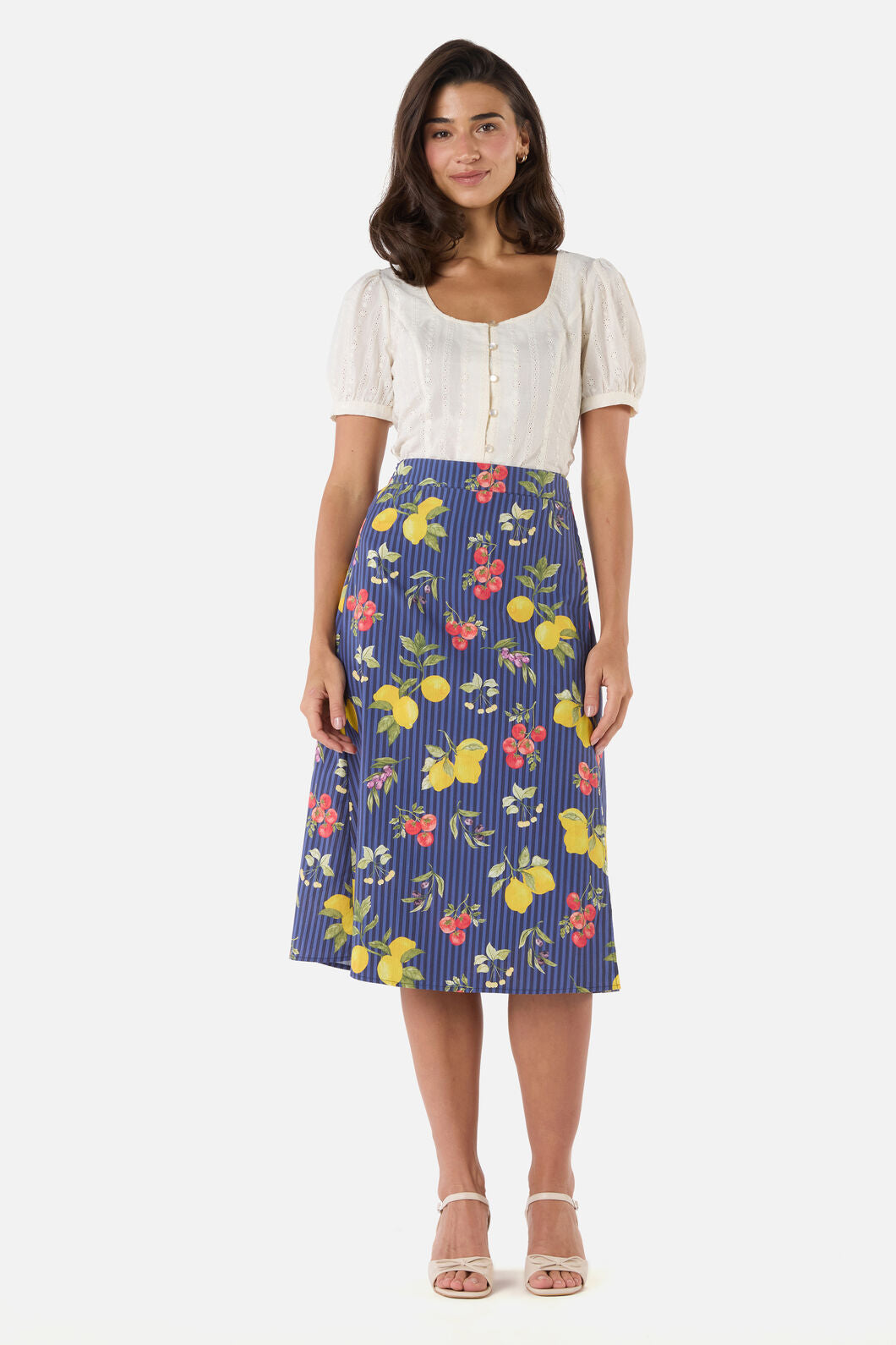 Carla Picnic Midi Wrap Skirt