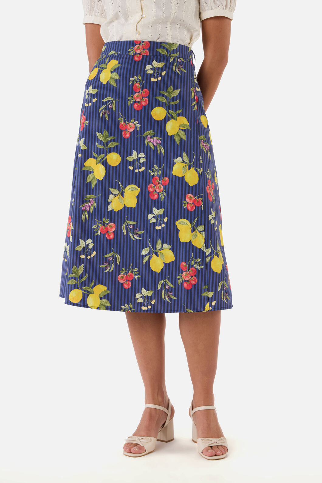 Carla Picnic Midi Wrap Skirt