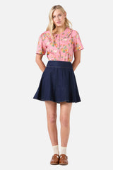 Chickens Short Sleeve Blouse