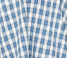Blue Checker Swing Dress