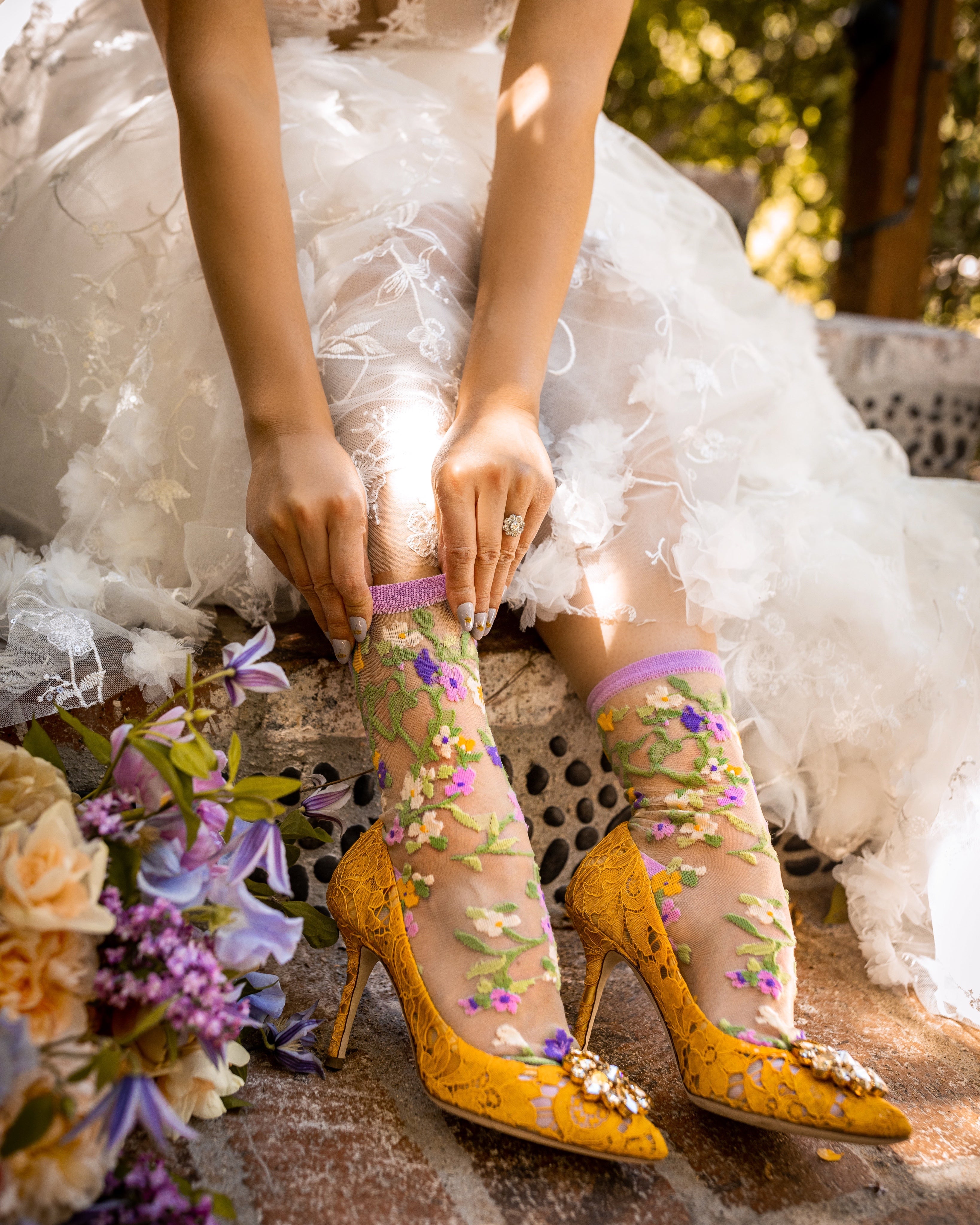 Bridal Sheer Socks Bundle